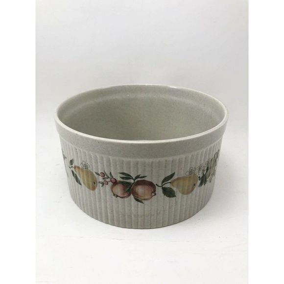 Wedgwood Quince Oven‎ To Table Stoneware Soufflé Bowl Serving Dish Discont’d - Picture 7 of 8